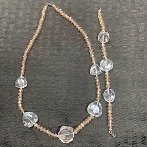 Elegant Crystal Beaded Necklace